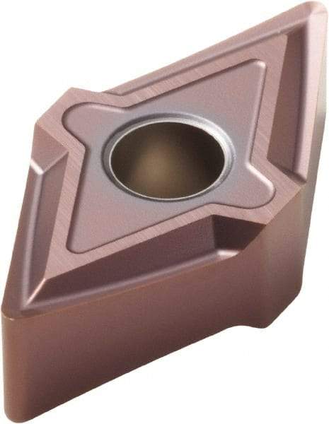 Seco - DNMP441 MF1 Grade TH1000 Carbide Turning Insert - TiAlSiN Finish, 55° Diamond, 1/2" Inscr Circle, 1/4" Thick, 1/64" Corner Radius - Eagle Tool & Supply