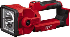 Milwaukee Tool - 18 Volts, 1250 Lumens, Cordless Work Light - Red, 7 hr Run Time - Eagle Tool & Supply