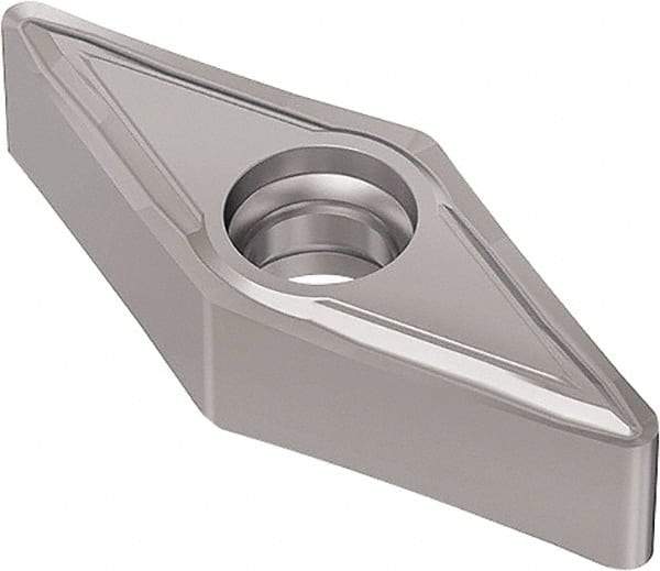 Seco - VNMU2.532 MF2 Grade TP3501 Carbide Turning Insert - TiCN/Al2O3 Finish, 35° Diamond, 5/16" Inscr Circle, 3/16" Thick, 1/32" Corner Radius - Eagle Tool & Supply