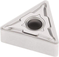 Seco - TNMG433 M3 Grade TP3501 Carbide Turning Insert - TiCN/Al2O3 Finish, 60° Triangle, 1/2" Inscr Circle, 3/16" Thick, 3/64" Corner Radius - Eagle Tool & Supply