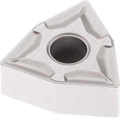 Seco - WNMG331 M3 Grade TP3501 Carbide Turning Insert - Ti(C/N)/Al2O3 Finish, 80° Trigon, 3/8" Inscr Circle, 3/16" Thick, 1/64" Corner Radius - Eagle Tool & Supply