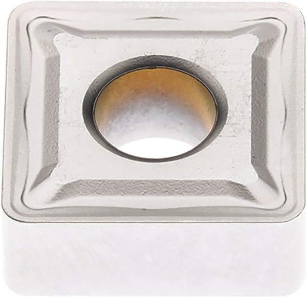 Seco - SNMG432 M5 Grade TP3501 Carbide Turning Insert - Ti(C/N)/Al2O3 Finish, 90° Square, 1/2" Inscr Circle, 3/16" Thick, 1/32" Corner Radius - Eagle Tool & Supply