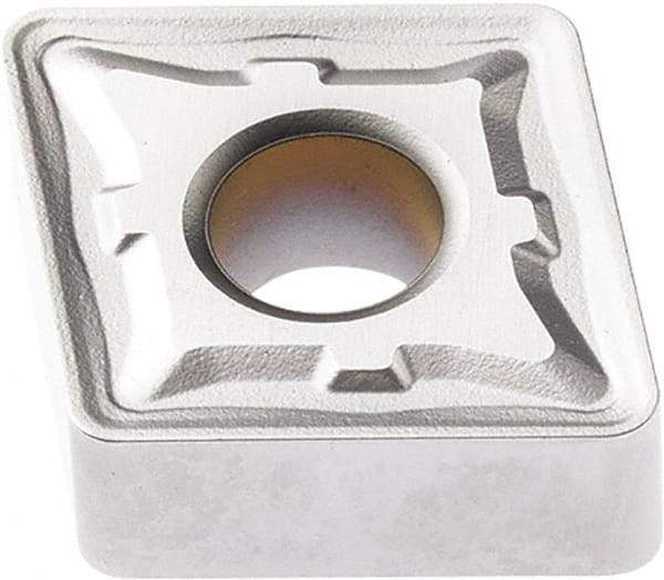 Seco - CNMG433 M5 Grade TK1501 Carbide Turning Insert - Ti(C/N)/Al2O3/Cr Finish, 80° Diamond, 1/2" Inscr Circle, 3/16" Thick, 3/64" Corner Radius - Eagle Tool & Supply