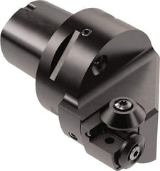 Seco - Insert Style Thread Chaser, 65mm Head Length, Left Hand Cut, External Modular Threading Cutting Unit Head - System Size C6, 45mm Center to Cutting Edge, Series Seco-Capto - Eagle Tool & Supply