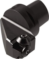Seco - Insert Style Thread Chaser, 65mm Head Length, Right Hand Cut, External Modular Threading Cutting Unit Head - System Size C6, 45mm Center to Cutting Edge, Series Seco-Capto - Eagle Tool & Supply