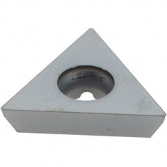 Dorian Tool - TDEX2204 Grade DNP10HM Carbide Milling Insert - AlCrN Finish, 0.188" Thick, 1/2" Inscribed Circle, 0.03" Corner Radius - Eagle Tool & Supply