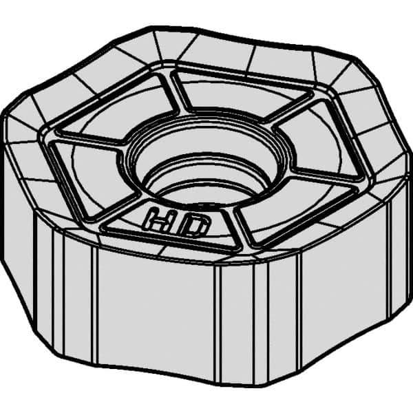 Kennametal - HNGJ535 Grade KCPM20 Carbide Milling Insert - TiN/MT/TiCN/Al2O3 Finish - Eagle Tool & Supply