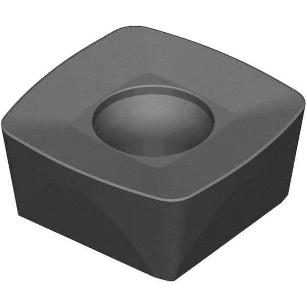 Kennametal - XDPT120515 GP Grade KCPM40 Carbide Milling Insert - TiAlN/AlCrN Finish, 7/32" Thick, 1/2" Inscribed Circle, 1.5mm Corner Radius - Eagle Tool & Supply