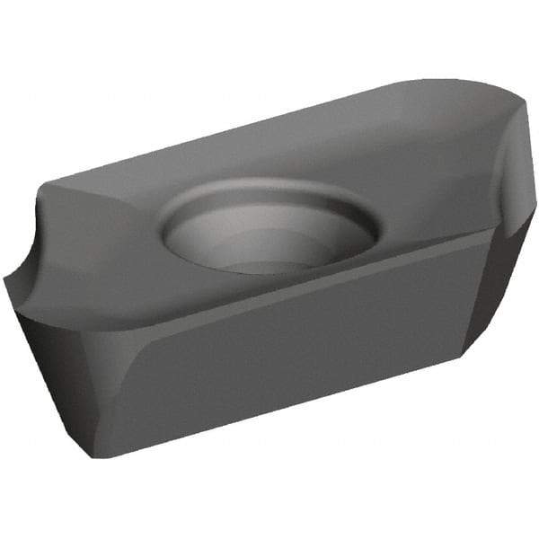 Kennametal - ZDET16M525 721 Grade GH1 Carbide Milling Insert - Uncoated, 5mm Thick, 7/64" Corner Radius - Eagle Tool & Supply