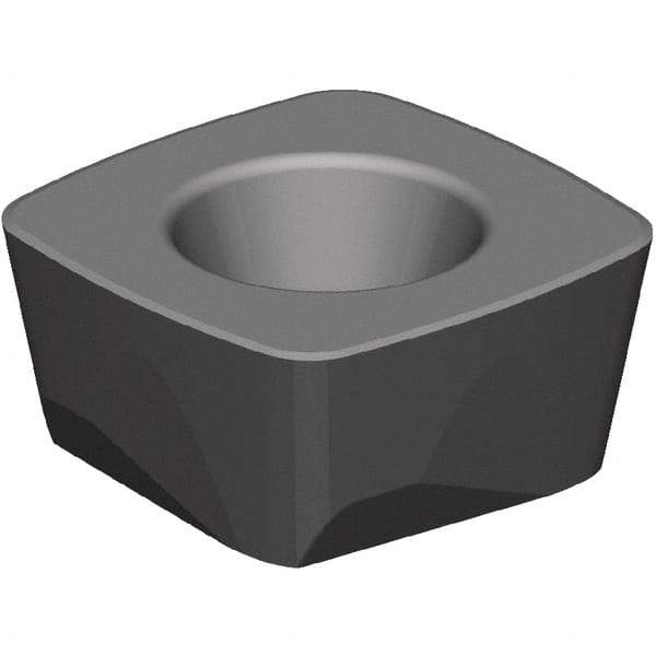 Kennametal - XPPW060310 D Grade KC510M Carbide Milling Insert - TiAlN Finish, 1/8" Thick, 7mm Inscribed Circle, 1mm Corner Radius - Eagle Tool & Supply