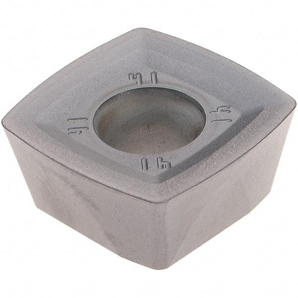 Kennametal - XDPT120508 Grade SP6519 Carbide Milling Insert - TiAlN Finish, 7/32" Thick, 1/2" Inscribed Circle, 1/32" Corner Radius - Eagle Tool & Supply