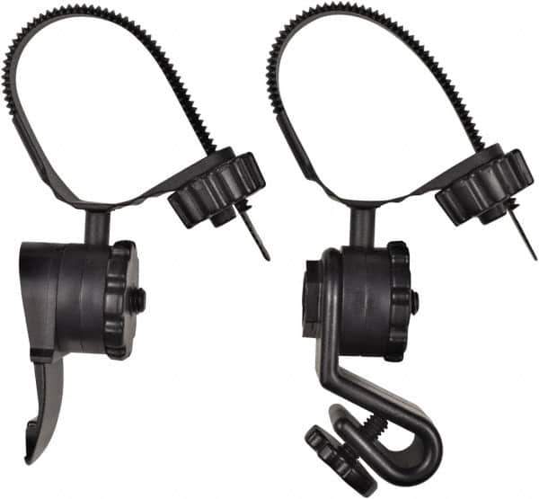 Princeton Tec - Plastic Handheld Flashlight (General Purpose & Industrial) Helmet Mount Accessory kit - Black, Compatible with Pro-Safe Batteries - Eagle Tool & Supply