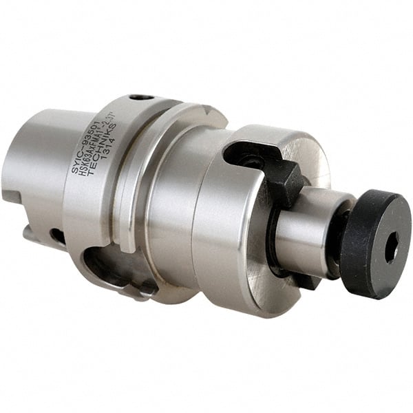 Techniks - Face Mill Holders & Adapters Taper Size: HSK63A Pilot Diameter (Inch): 3/4 - Eagle Tool & Supply