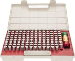SPI - 125 Piece, 0.626-0.75 Inch Diameter Plug and Pin Gage Set - Plus 0.0002 Inch Tolerance, Class ZZ - Eagle Tool & Supply