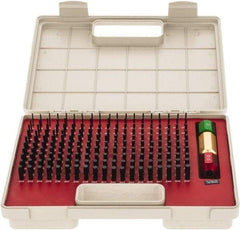 SPI - 190 Piece, 0.061-0.25 Inch Diameter Plug and Pin Gage Set - Plus 0.0002 Inch Tolerance, Class ZZ - Eagle Tool & Supply
