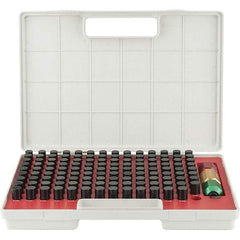 SPI - 125 Piece, 0.626-0.75 Inch Diameter Plug and Pin Gage Set - Minus 0.0002 Inch Tolerance, Class ZZ - Eagle Tool & Supply
