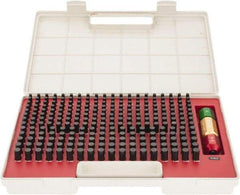 SPI - 250 Piece, 0.251-0.5 Inch Diameter Plug and Pin Gage Set - Minus 0.0002 Inch Tolerance, Class ZZ - Eagle Tool & Supply