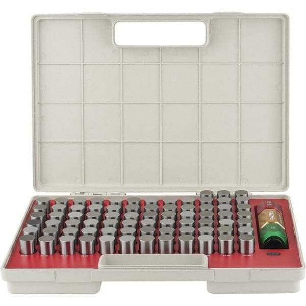 SPI - 75 Piece, 22.5-23.98mm Diameter Plug and Pin Gage Set - Plus 0.005mm Tolerance, Class ZZ - Eagle Tool & Supply