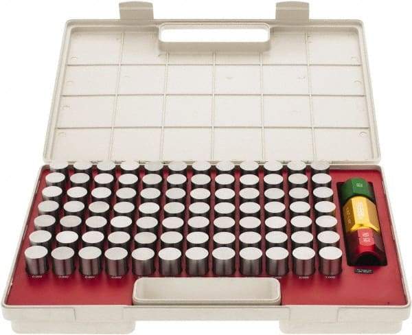 SPI - 84 Piece, 0.917-1 Inch Diameter Plug and Pin Gage Set - Plus 0.0002 Inch Tolerance, Class ZZ - Eagle Tool & Supply