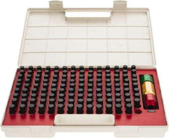 SPI - 125 Piece, 0.501-0.625 Inch Diameter Plug and Pin Gage Set - Minus 0.0002 Inch Tolerance, Class ZZ - Eagle Tool & Supply