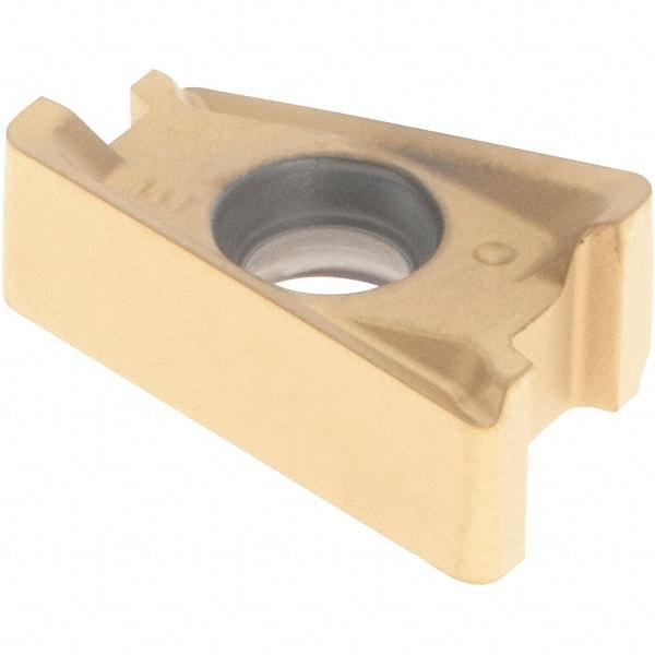 Kennametal - LNGU432 GE Grade KCSM40 Carbide Milling Insert - AlTiN/TiN Finish, 3/16" Thick, 0.8mm Corner Radius - Eagle Tool & Supply