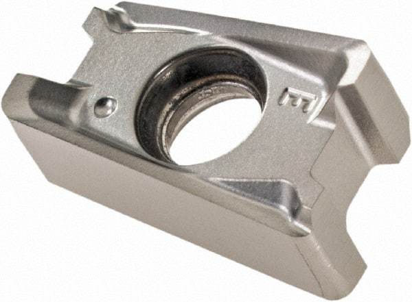 Kennametal - LNGU432 LE Grade KC422M Carbide Milling Insert - TiB2 Finish, 3/16" Thick, 0.8mm Corner Radius - Eagle Tool & Supply