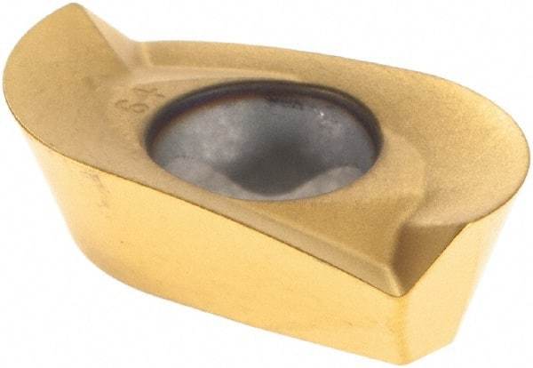 Kennametal - EP1864 GD Grade KCSM40 Carbide Milling Insert - AlTiN/TiN Finish, 5.5mm Thick, 6.35mm Corner Radius - Eagle Tool & Supply