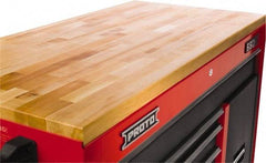 Proto - Tool Box Solid Maple with Laminated Edge Hardwood Worktop - 26-21/32" Wide x 18" Deep x 1-1/2" High, Brown, For Proto Workstations - Eagle Tool & Supply