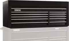 Proto - 10 Drawer Top Tool Chest - 66" Wide x 27" Deep x 27" High, Steel, Black - Eagle Tool & Supply