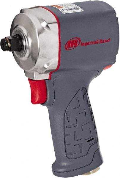 Ingersoll-Rand - 1/2" Drive, 7,000 RPM, 450 Ft/Lb Torque Impact Wrench - Pistol Grip Handle, 1,250 IPM, 17 CFM, 90 psi, 1/4" NPTF Inlet - Eagle Tool & Supply