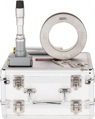 SPI - 3 to 3.5", 4.49" Gage Depth, Mechanical Inside Hole Micrometer - 0.0002" Graduation, 0.0002" Accuracy, Ratchet Stop Thimble - Eagle Tool & Supply