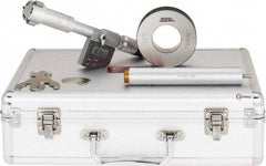 SPI - 1.6 to 2", 3.82" Gage Depth, Mechanical Inside Hole Micrometer - 0.0002" Graduation, 0.0002" Accuracy, Ratchet Stop Thimble - Eagle Tool & Supply