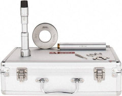 SPI - 1.2 to 1.6", 3.82" Gage Depth, Mechanical Inside Hole Micrometer - 0.0002" Graduation, 0.00016" Accuracy, Ratchet Stop Thimble - Eagle Tool & Supply