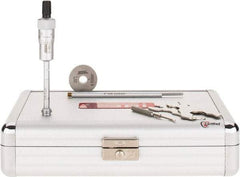 SPI - 0.35 to 0.425", 2.11" Gage Depth, Mechanical Inside Hole Micrometer - 0.0001" Graduation, 0.00016" Accuracy, Ratchet Stop Thimble - Eagle Tool & Supply