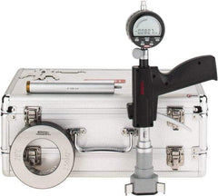 SPI - 2.5 to 3", 4.48" Deep, Pistol Grip Electronic Bore Gage - Up to 0.0002" Accuracy, 0.0001" Resolution, Includes Indicator - Eagle Tool & Supply