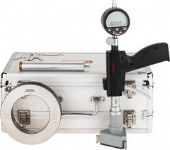 SPI - 3 to 3-1/2", 4.48" Deep, Pistol Grip Electronic Bore Gage - Up to 0.0002" Accuracy, 0.0001" Resolution, Includes Indicator - Eagle Tool & Supply