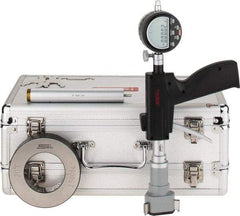 SPI - 2 to 2-1/2", 4.48" Deep, Pistol Grip Electronic Bore Gage - Up to 0.0002" Accuracy, 0.0001" Resolution, Includes Indicator - Eagle Tool & Supply