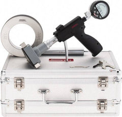 SPI - 3.5 to 4", 4.48" Deep, Pistol Grip Electronic Bore Gage - Up to 0.0002" Accuracy, 0.0001" Resolution, Includes Indicator - Eagle Tool & Supply