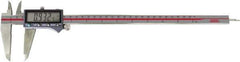 SPI - 0 to 12" Range 0.0005" Resolution, IP54 Electronic Caliper - Stainless Steel with 2-1/2" Stainless Steel Jaws, 0.0015" Accuracy, Wireless Output - Eagle Tool & Supply