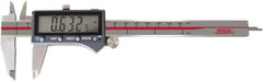 SPI - 0 to 6" Range 0.0005" Resolution, IP54 Electronic Caliper - Stainless Steel with 1-1/2" Stainless Steel Jaws, 0.001" Accuracy, Wireless Output - Eagle Tool & Supply