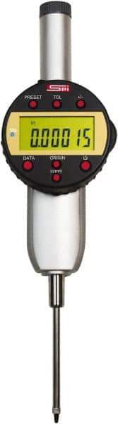 SPI - 0 to 2" Range, 0.00005" Graduation, Electronic Drop Inidicator - 0.0002" Accuracy - Eagle Tool & Supply