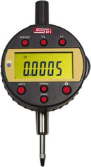 SPI - 0 to 1/2" Range, 0.0005" Graduation, Electronic Drop Inidicator - 0.0005" Accuracy - Eagle Tool & Supply