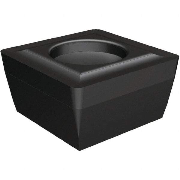 Kennametal - SP..X..060304 Grade KCU40 Carbide Indexable Drill Insert - TiAlN Finish, Square, 2.65mm Inscribed Circle - Eagle Tool & Supply