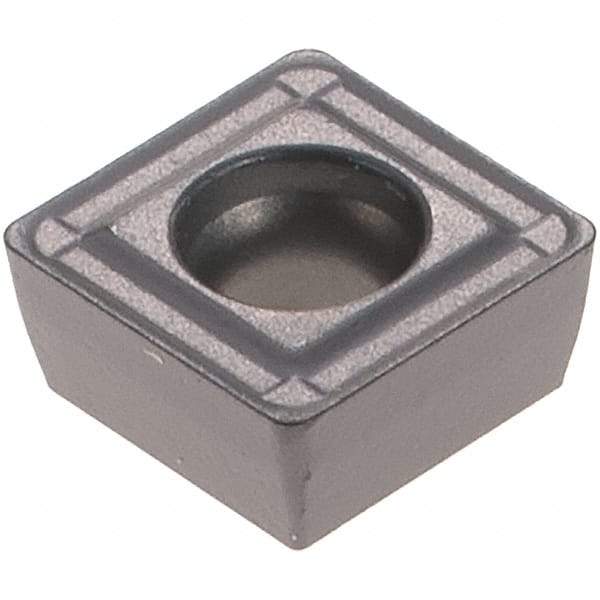 Kennametal - SP..X..050204 HP Grade KCU40 Carbide Indexable Drill Insert - TiAlN Finish, Square, 2.25mm Inscribed Circle - Eagle Tool & Supply