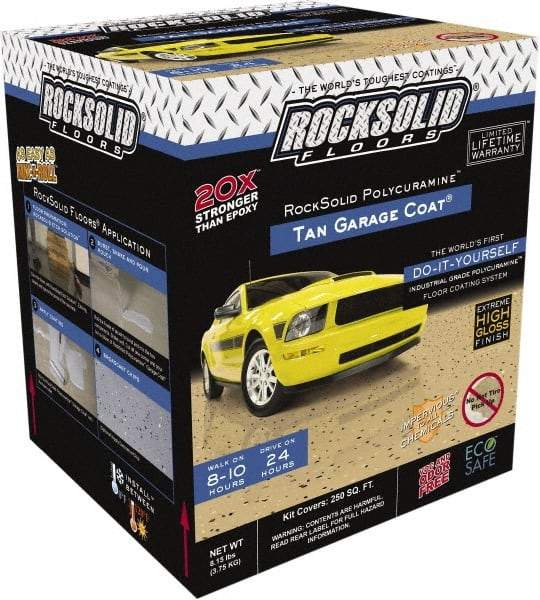 Rust-Oleum - 76 oz Gloss Tan Floor Coating - Low Odor - Eagle Tool & Supply
