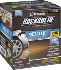 Rust-Oleum - 70 oz Gloss Brown Floor Coating - Low Odor - Eagle Tool & Supply