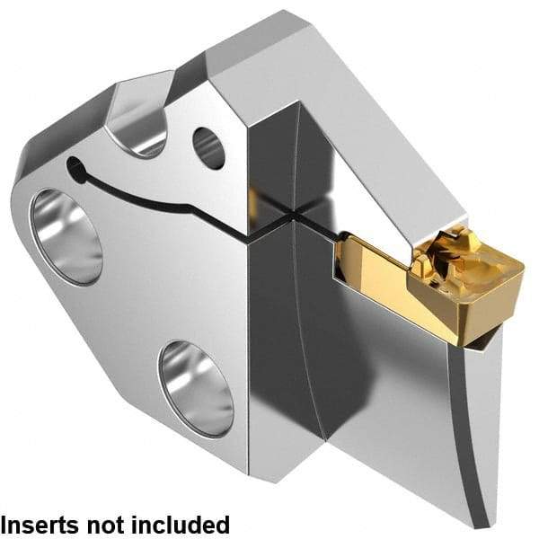 Kennametal - Right Hand Cut Indexable Grooving Cartridge - EG0800M08P08 Insert Style - Eagle Tool & Supply