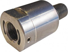 Taper Line - Air Cylinder Self-Aligning Rod Coupler - For 7/8-14 Air Cylinders, Use with Hydraulic & Pneumatic Cylinders - Eagle Tool & Supply