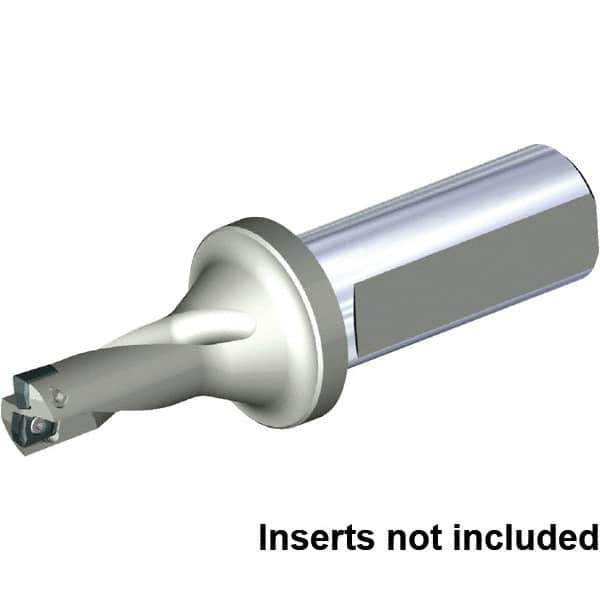 Kennametal - 32mm Max Drill Depth, 2xD, 16mm Diam, Indexable Insert Drill - 2 Inserts, 20mm Shank Diam, Straight Shank - Eagle Tool & Supply
