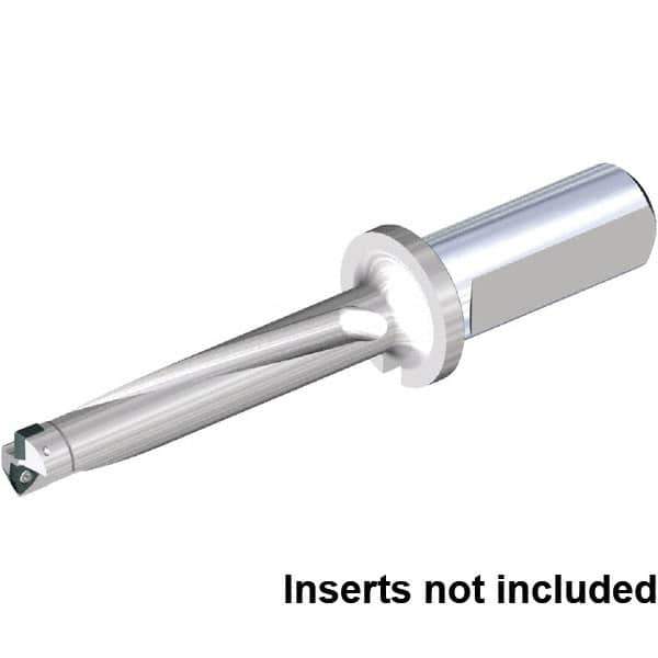 Kennametal - 160mm Max Drill Depth, 5xD, 32mm Diam, Indexable Insert Drill - 2 Inserts, 40mm Shank Diam, Straight Shank - Eagle Tool & Supply